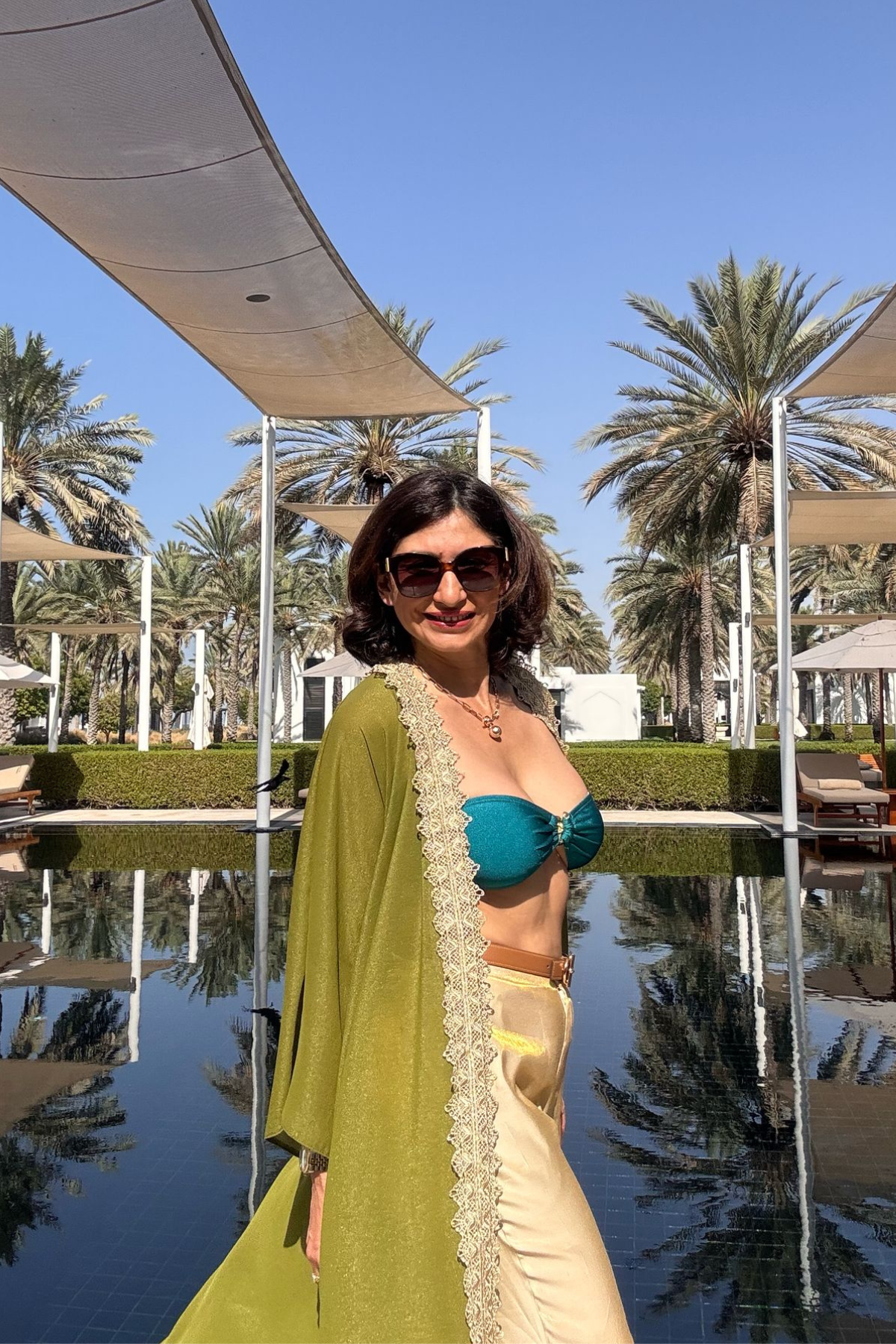 Kaftan Olive Oasis