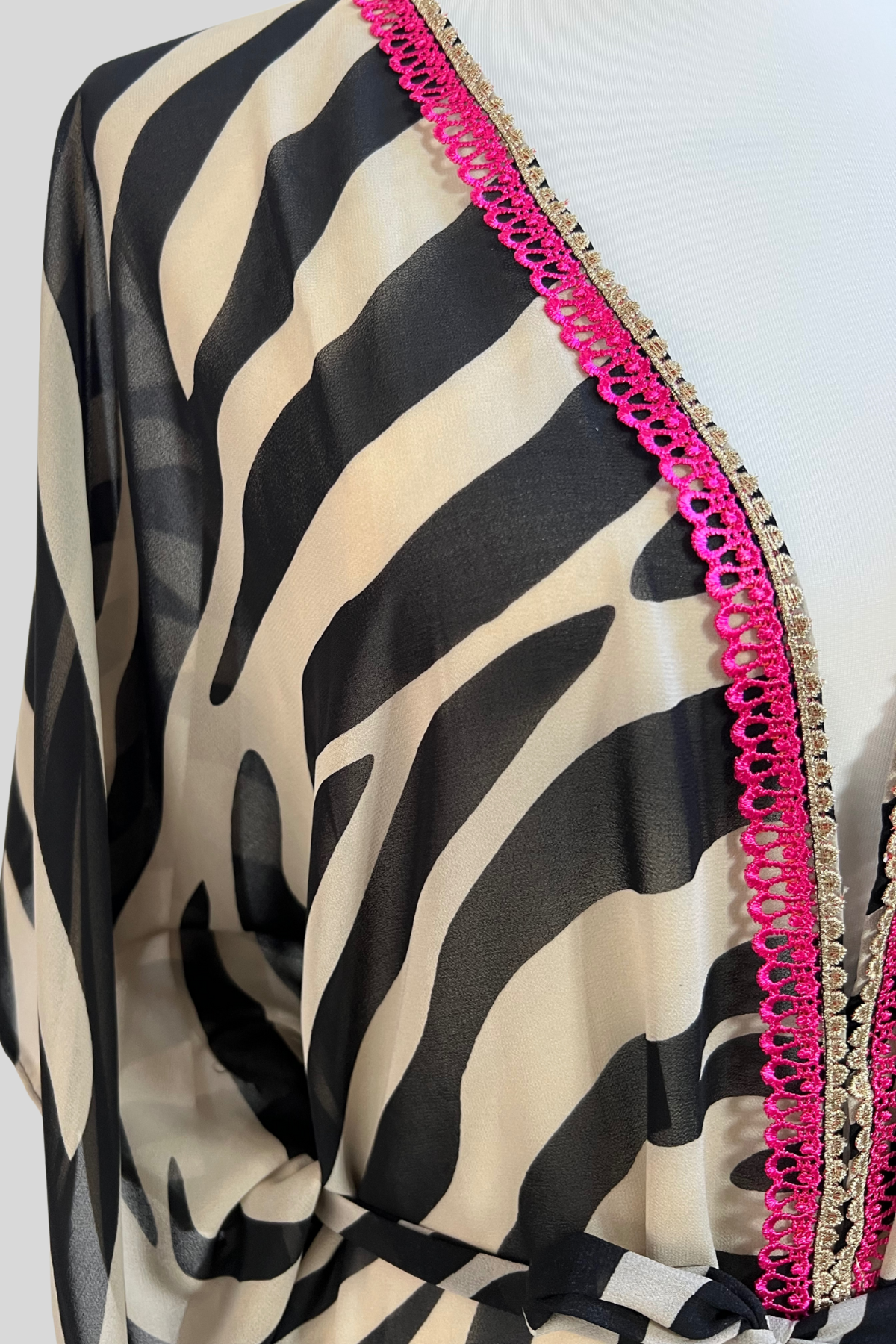 Kaftan Animalprint als perfektes luftiges Sommerkleid