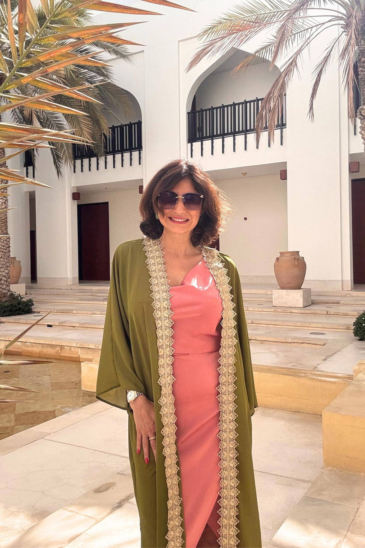 Kaftan Olive Oasis
