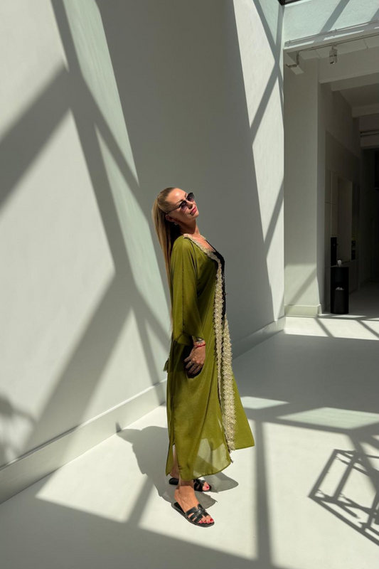 Kaftan Olive Oasis